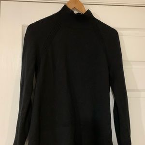 Black Loft mock neck sweater. Size small.